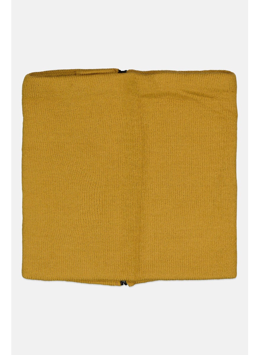 SVNX - Men Knitted Snood 24 L x 23 H cm, Tan - Image 1