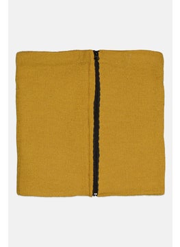 Men Knitted Snood 24 L x 23 H cm, Tan