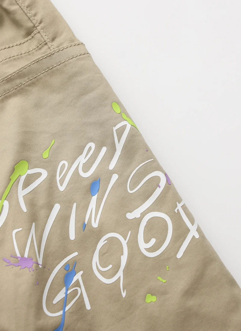 Balabala Beige Kids Boys Woven shorts for Men | Best Price UAE