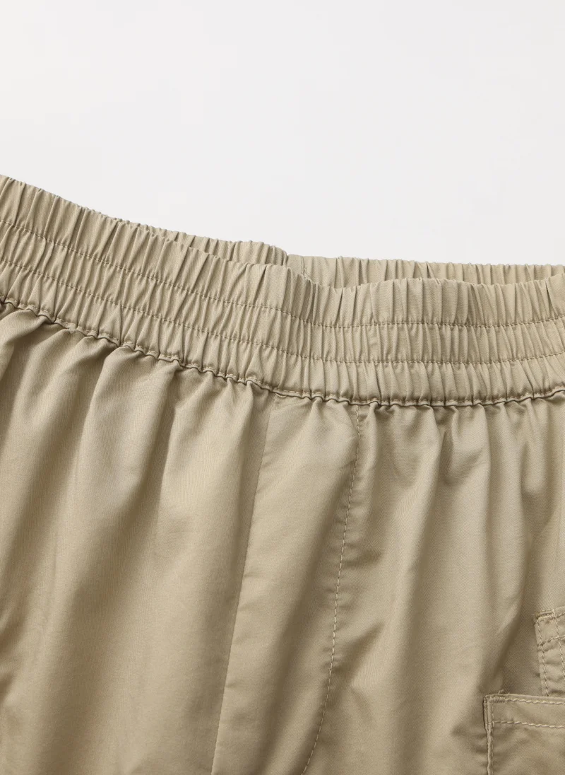 Balabala Beige Kids Boys Woven shorts for Men | Best Price UAE