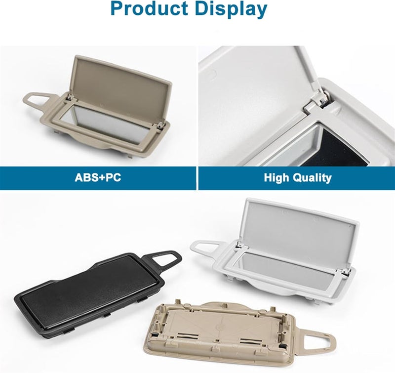 DEMULAX Car Sun Visor Mirror Cover for Mercedes-Benz - Image 5