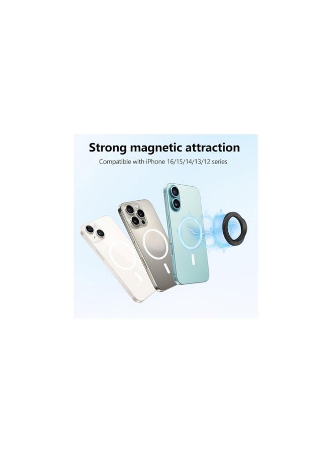 ACLIX Premium Magnetic Phone Grip Ring (MagSafe Ready) – Slim Silicone Finger Loop for iPhone - Image 3