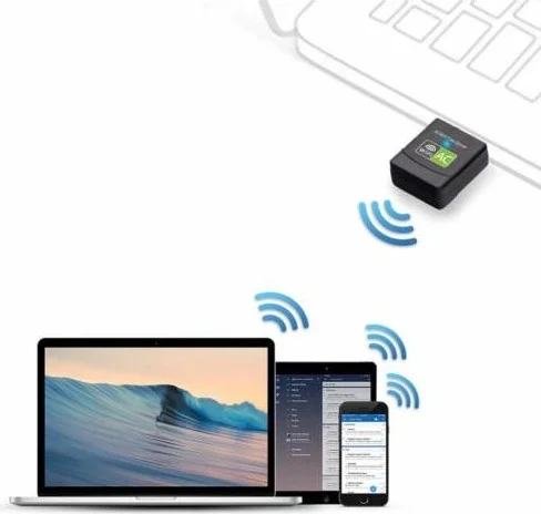Polhammobile Polham USB Wireless Wifi Adapter Wifi Coupler Dual Band 600Mbps 2.4Ghz +5Ghz