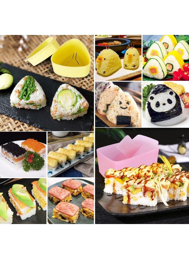 Generic - TAORISH Onigiri Mold, 3 Pack Rice Mold Musubi Maker Kit, Musubi Maker Press, Classic Triangle Rice Ball Mold Maker Sushi Mold for Kid Lunch Bento, Home DIY - Image 1