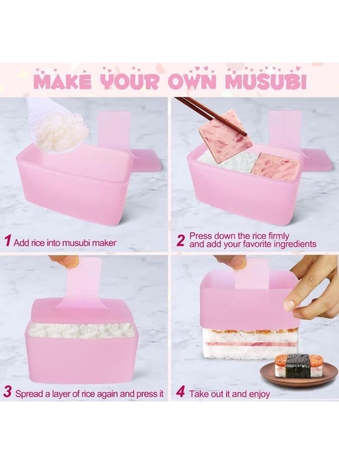 Generic - TAORISH Onigiri Mold, 3 Pack Rice Mold Musubi Maker Kit, Musubi Maker Press, Classic Triangle Rice Ball Mold Maker Sushi Mold for Kid Lunch Bento, Home DIY - Image 1