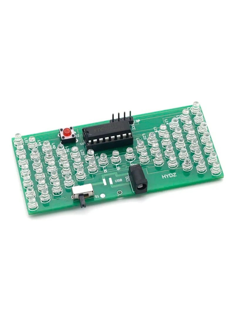 مجموعة الساعة الإلكترونية 5V LED PCB (84 × 40mm) - Image 1