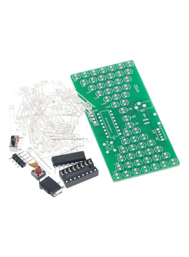 مجموعة الساعة الإلكترونية 5V LED PCB (84 × 40mm) - Image 2