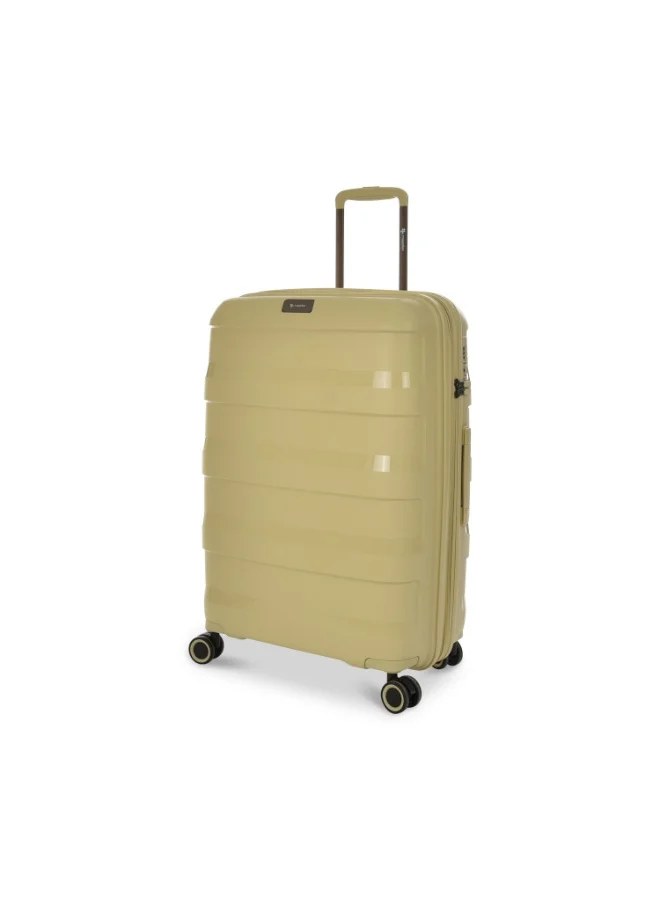 MAGELLAN Hard Shell PP Trolley 4-Piece Luggage Set TO/4P 14 20 24 28 Inch Expandable Suitcase Set with TSA Lock 4 Double Spinner Wheels