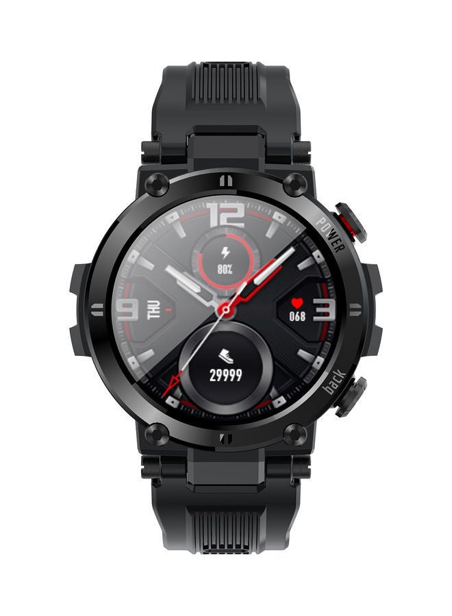 NIBEMINENT Multi-Sport Mode Full Touch Screen Smart Watch With Waterproof Black  - Image 1