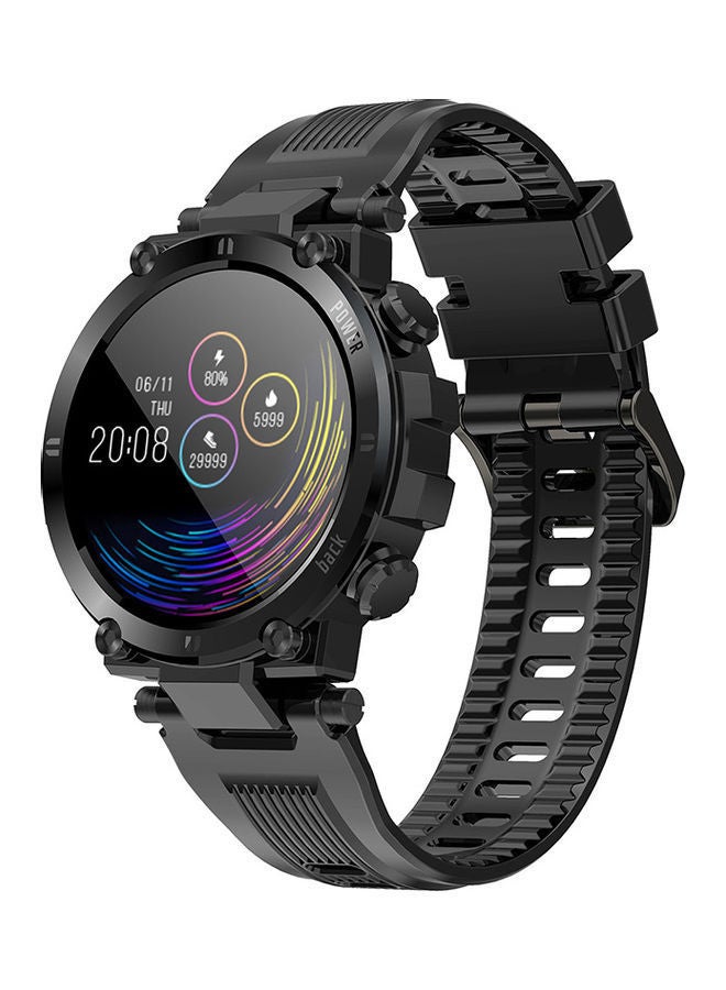 NIBEMINENT Multi-Sport Mode Full Touch Screen Smart Watch With Waterproof Black  - Image 2