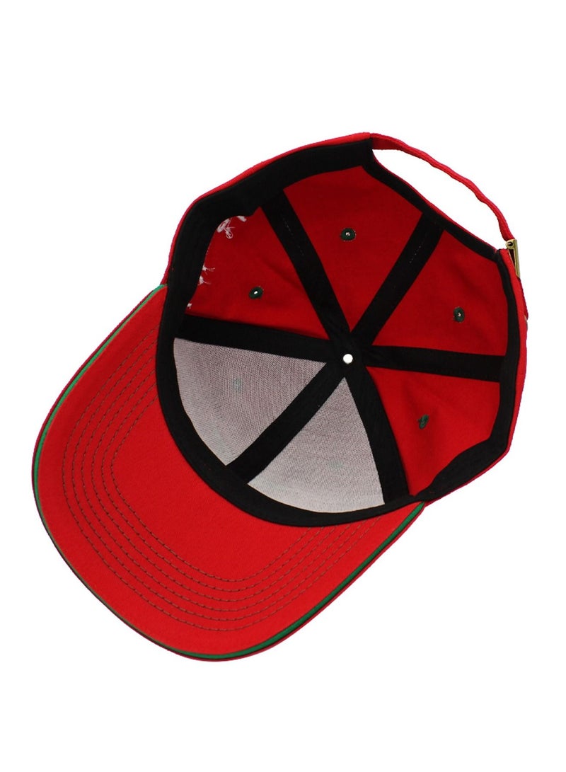 Morrocco Sport Fans Premium Embroidery Baseball Caps For Both Men And Women With Metal Adjustable Buckle Closure 100% Cotton Cap - Image 5