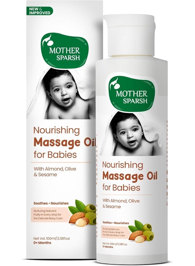 Mother Sparsh Nourishing Massage Oil for Babies - Image 1