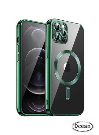 iPhone 15 Pro Case (Green), TPU Material, Anti Scratch And Shockproof, With Electroplated Magnetic Attraction, Camera Lens Full Protection, Compatible With MagSafe Wireless Charging - pzsku/ZAF38C9DD99CFD29842ABZ/45/_/1701077053/6dd80eff-9bf1-4022-a50f-36f32dc77616