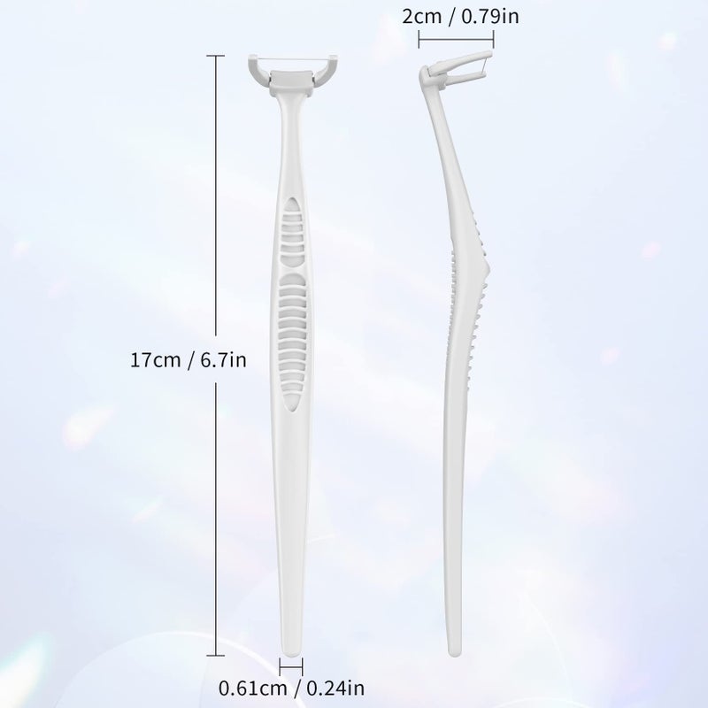 RAZOKO Dental Floss Picks, Clean Dental Flossers Kit with 2 Handle and 240 Extra Strength Refills - Image 2