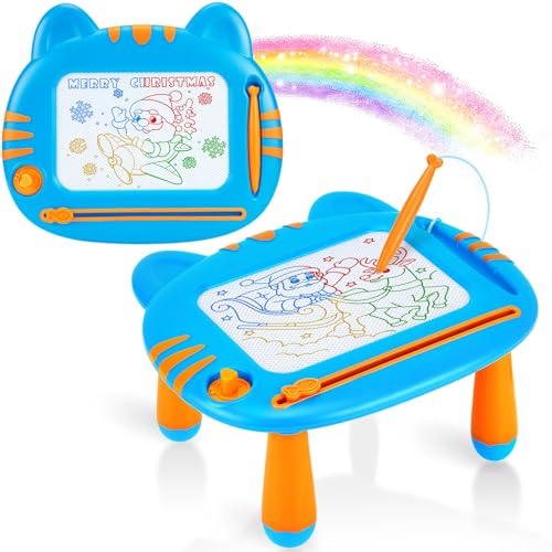 MERGUEZ Magnetic Drawing Doodle Board for ToddlerToddler Toys for 3 4 5 Year Old Boys GirlsLearning Educational Baby Kids Toys for Boys and Girls 3 Years and UpChristmas Birthday Gifts - Image 1
