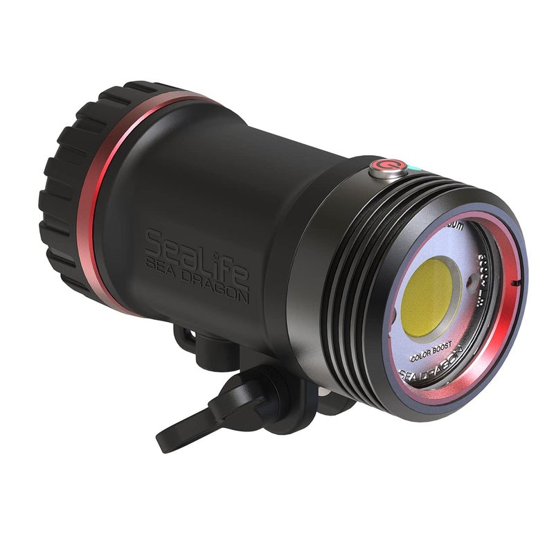 SeaLife Sea Dragon SL680 5000 Underwater Lighting Set - Sea Dragon 5000 Photo/Video Light Head with Color Boost, Protective Neoprene Sleeve, Adapters, and Accessories - Image 2