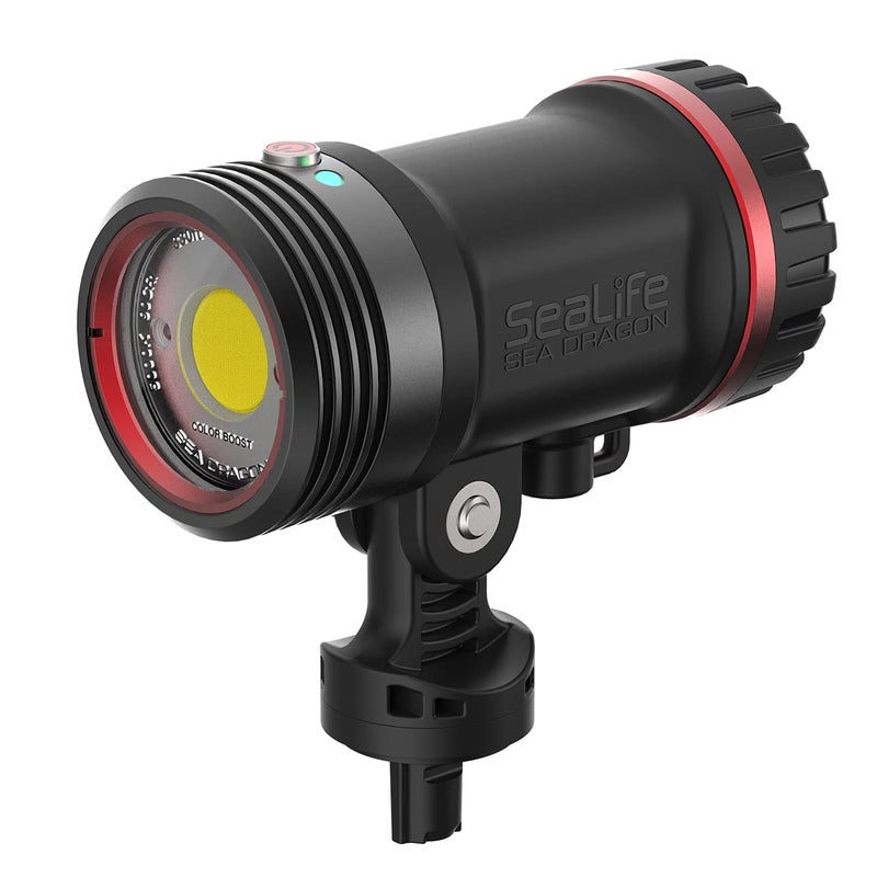 SeaLife Sea Dragon SL680 5000 Underwater Lighting Set - Sea Dragon 5000 Photo/Video Light Head with Color Boost, Protective Neoprene Sleeve, Adapters, and Accessories - Image 1