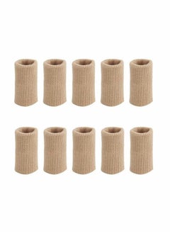 10x Finger Protector Sleeve, Arthritis Stretchy Support Sports Aid - Basketball Finger Guard