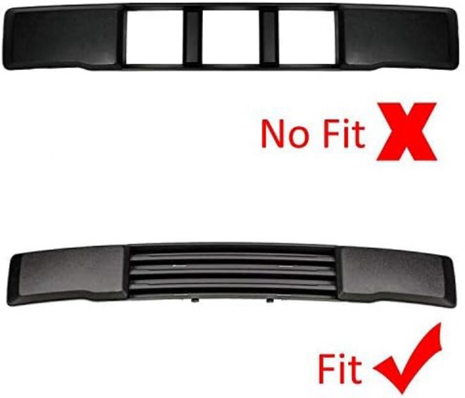 ECOTRIC Front Bumper License Plate Bracket Compatible with 2015-2017 Ford F-150 F150 Replacement for FL3Z17A385A FO1068165 Black License License Plate Mount Frame Holder Cover Balanced universal design - Image 2