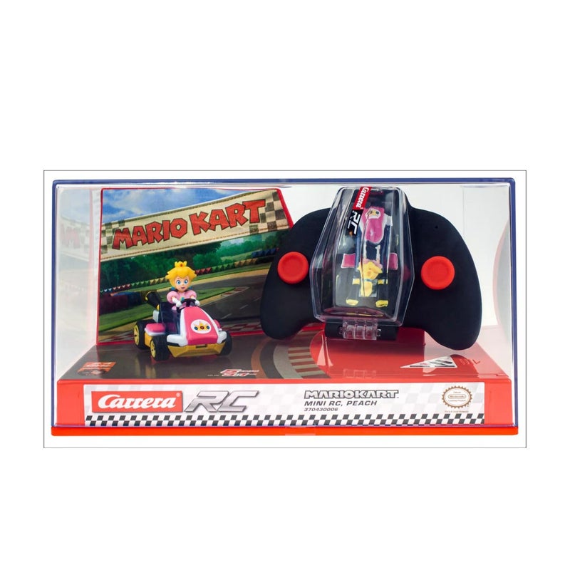 Carrera RC Nintendo Mario Kart 2.4 GHz Mini Collectible Radio Remote Control Toy Car Vehicle - Peach - Image 4