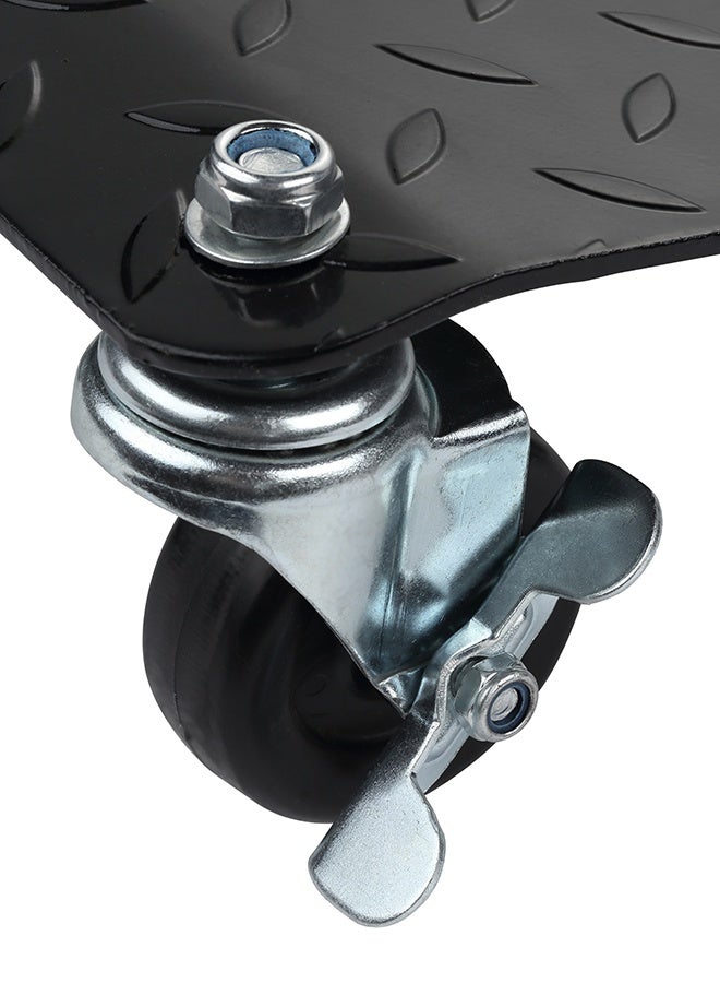 LAWAZIM Car Dolly Tire Skate - 1500lb - Heavy Duty Wheel Dolly Car Skate with 4" 360° Swivel Casters and Brakes - Ideal for Vehicle Repair, Storage, & Moving Cars, Motorcycles, and Light Trucks - Image 5