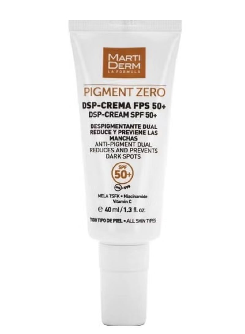Martiderm Pigment Zero Anti-Pigmentation Cream with SPF 50+ 40 ml