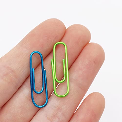 Mogoostry Cute Magnetic Paper Clip Holder for Desk 100Pcs 28mm(1.1") Small Paperclips Dispenser for Home Office Accessories (Rainbow) - Image 5