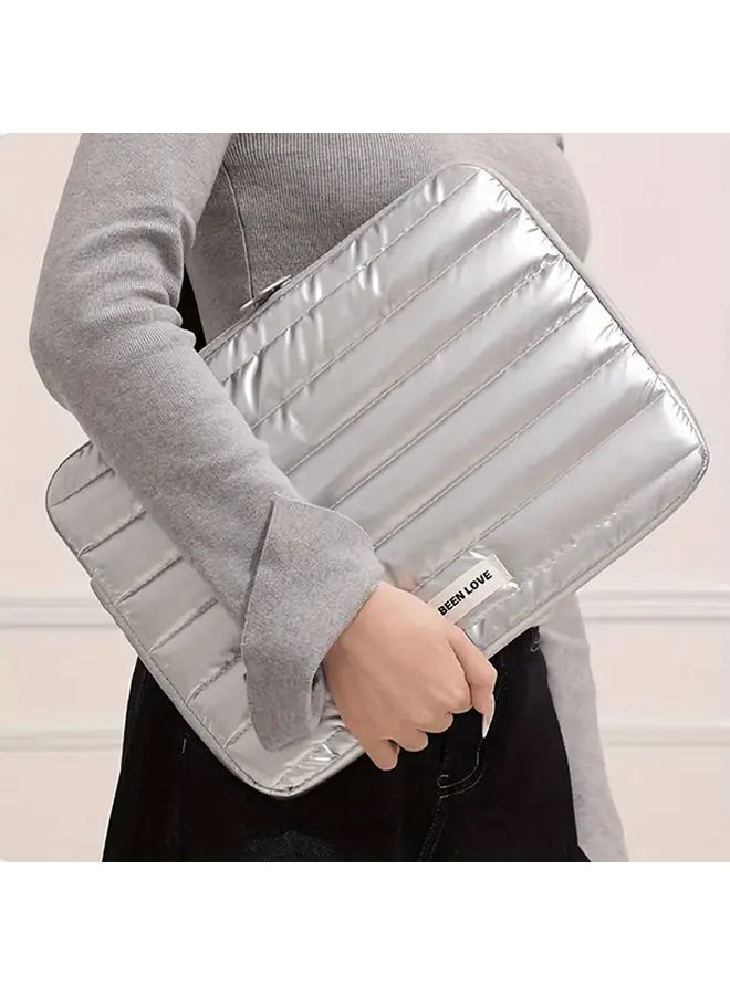 Purple Notebook Sleeve Laptop Bag for 14 Inch Computer - Image 4