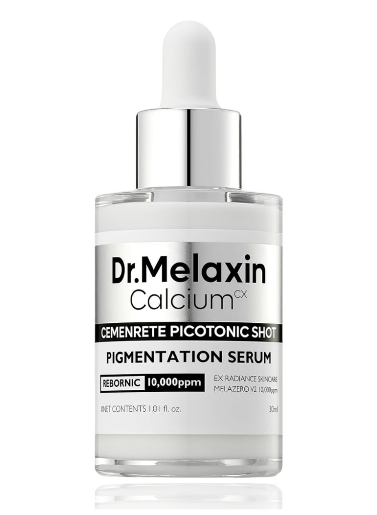 دكتور ميلاكسين أمبول Dr. Melaxin Cemenrete Picotonic Shot Calcium – أمبول كوري لتقوية حاجز البشرة وترطيبها وتحسين مرونتها - Image 1