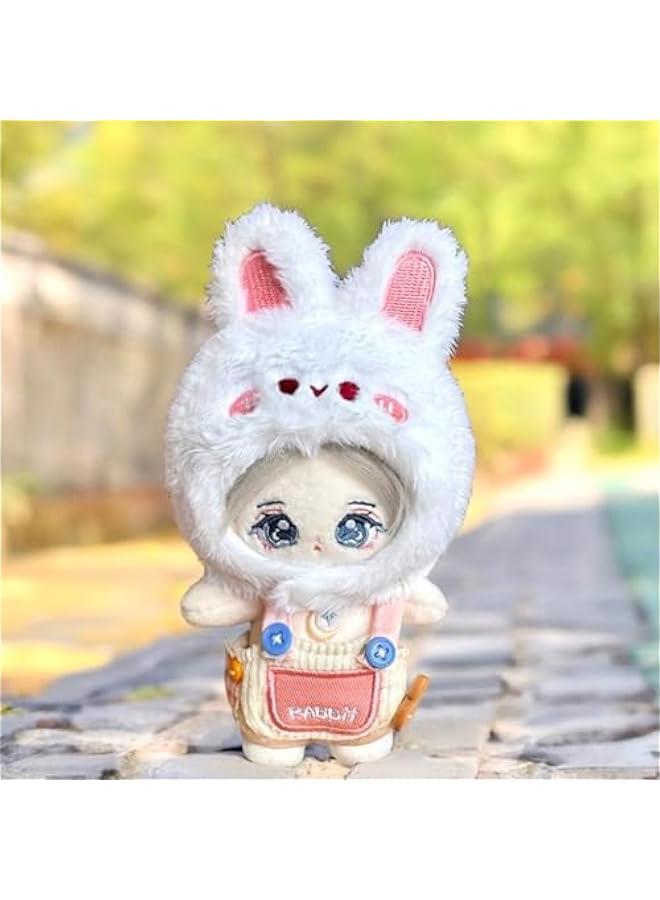 Arabest Plush Doll Clothes, 4 Inches Cute Animal Series Plush Doll Clothes for LBB, Kawaii Doll Clothes Accessories Set for Birthday Gifts (Cute Rabbit Set)  - Image 2