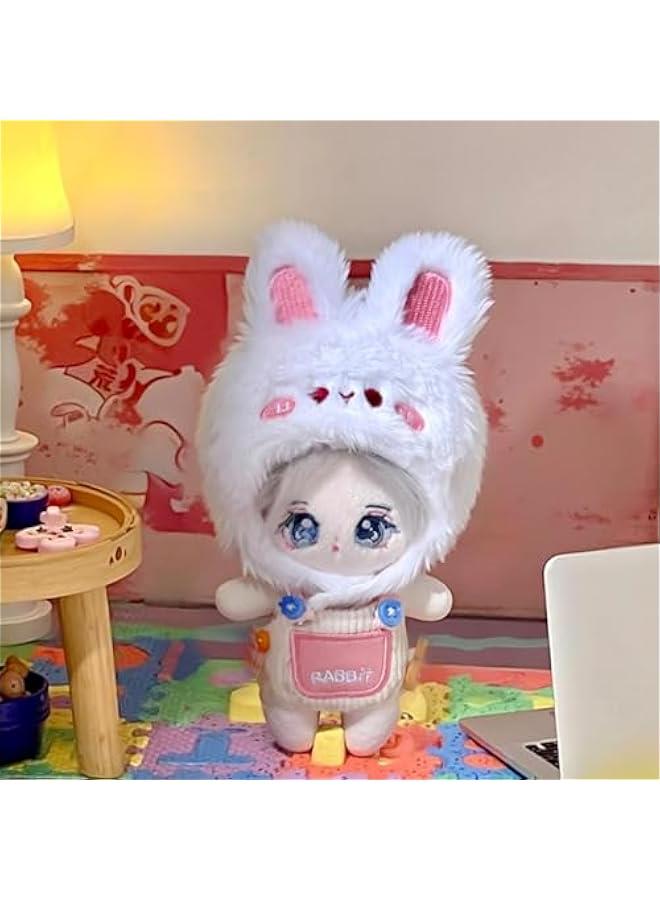 Arabest Plush Doll Clothes, 4 Inches Cute Animal Series Plush Doll Clothes for LBB, Kawaii Doll Clothes Accessories Set for Birthday Gifts (Cute Rabbit Set)  - Image 3