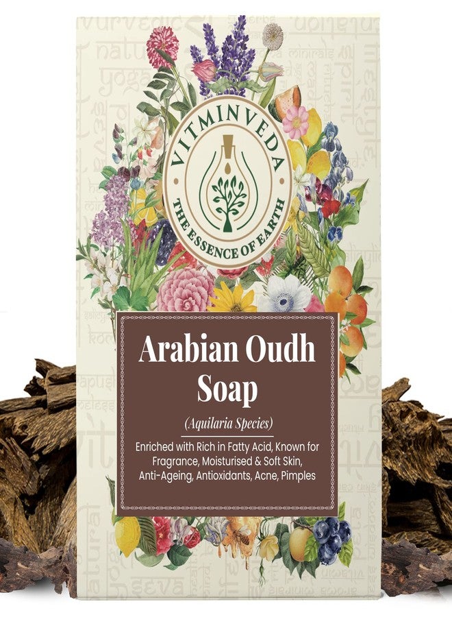 VITMINVEDA Oudh Soap, Arabian Oud Soap (125 Gm) | Luxury Premium Soap | Natural Soap | Handmade Organic Soap | Paraben & Chemical Free | Bath Soap for Men Women - Image 1