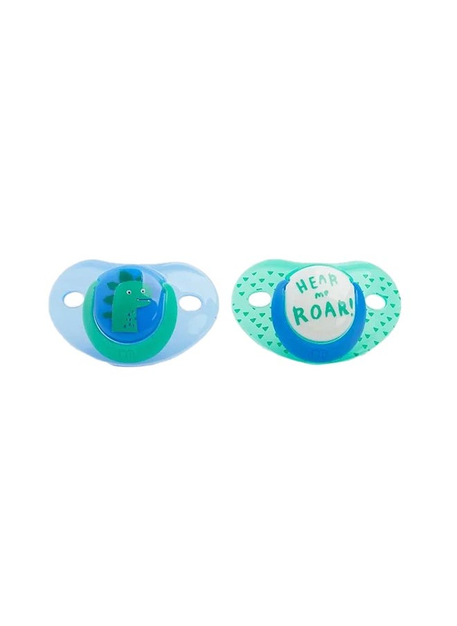 mothercare Pack Of 2 Soother, Silicone  - Image 1
