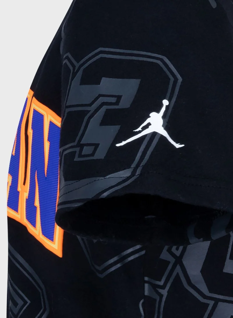 Jordan Kids Jordan Jersey Patch T-Shirt