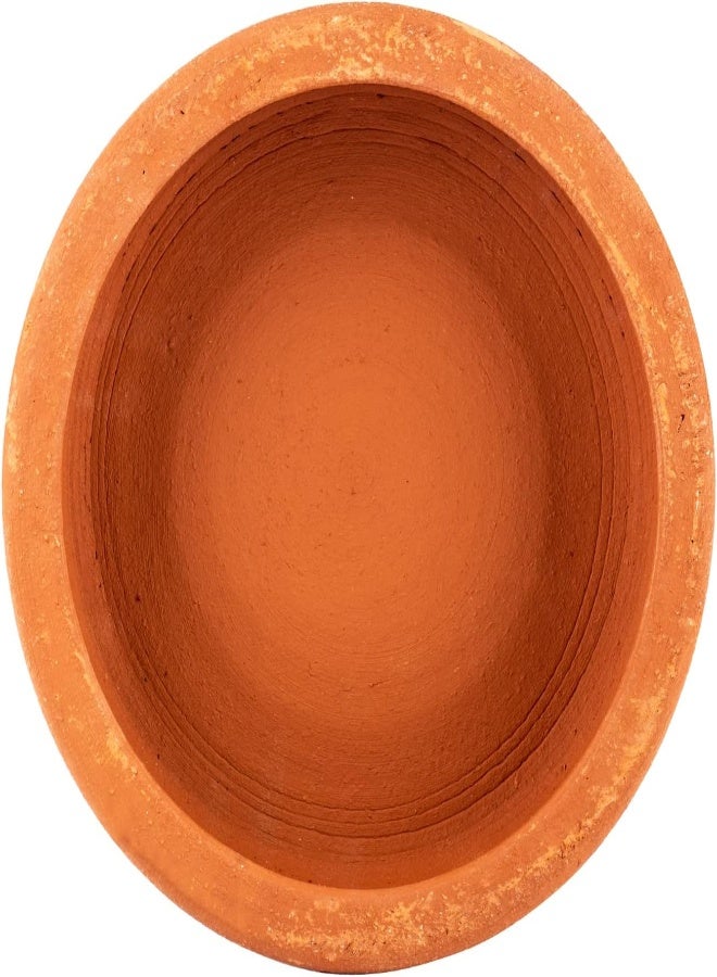 AKDC Round Bowl 24Cm X 24Cm X 6Cm Clay Colour - Image 4