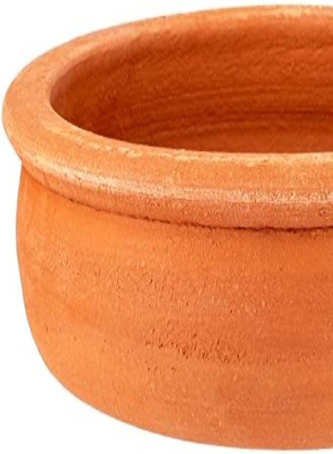 AKDC Round Bowl 24Cm X 24Cm X 6Cm Clay Colour - Image 5