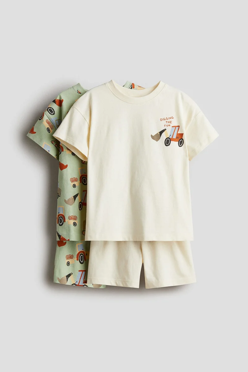 H&M 2-pack cotton pyjamas