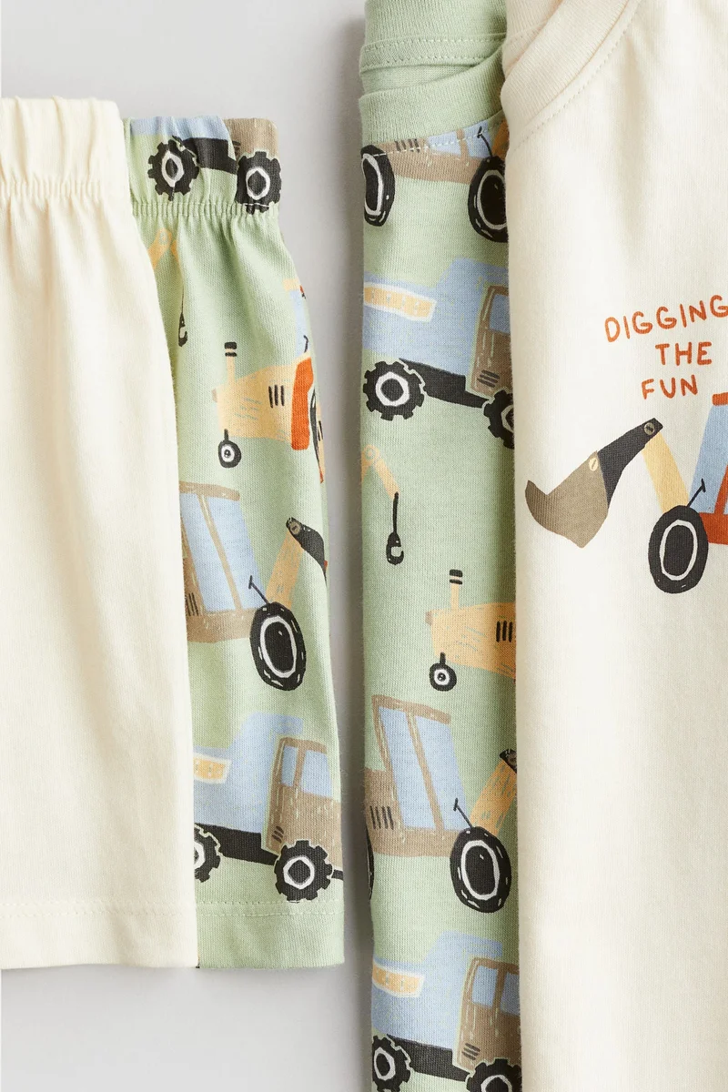 H&M 2-pack cotton pyjamas