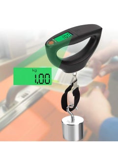 CMGTYYD 110lb/50kg Portable Digital Hanging Luggage Weight Scale, Postal Scales with Data Lock and Auto Off (Black)  - Image 3