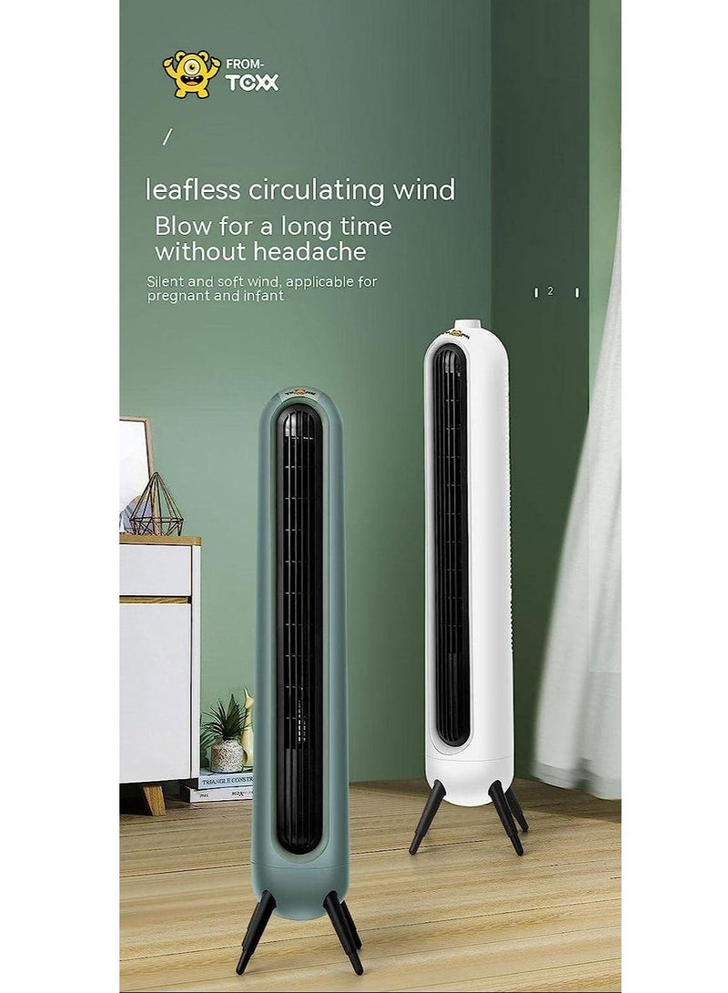 Cool Baby COOLBABY Tower Fan Electric Fan Multifunctional Bladeless Fan Tcxx New Harbour Green Floor Fan  - Image 3