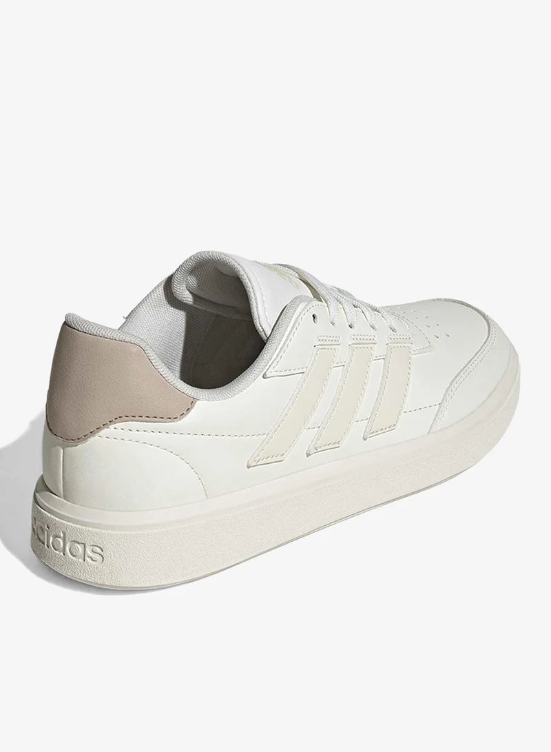 Adidas CWHITE/WONWHI/WONTAU Courtblock for Women | Best Price UAE