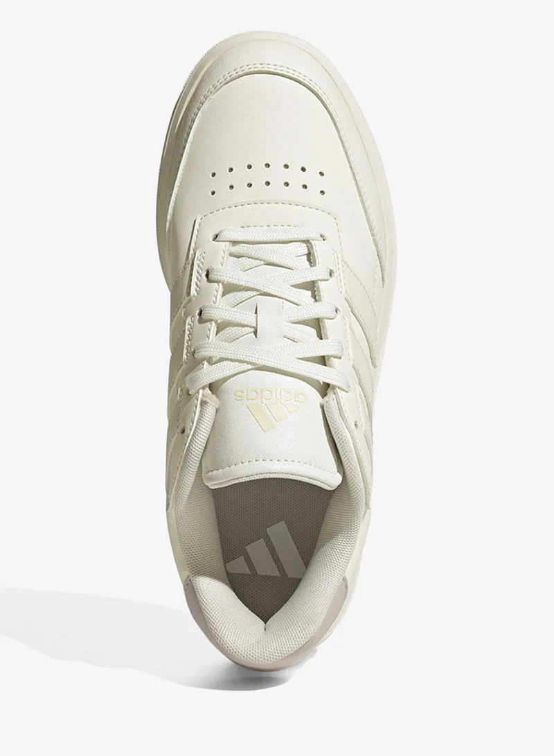 Adidas CWHITE/WONWHI/WONTAU Courtblock for Women | Best Price UAE