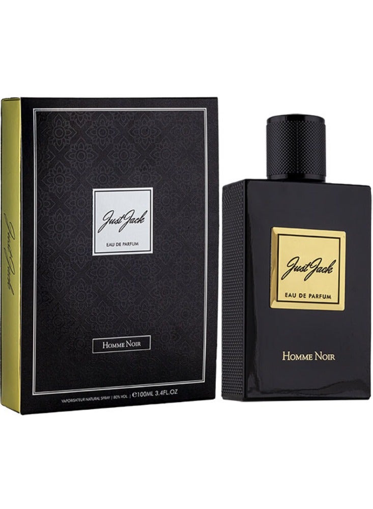 چاست_چاك Just Jack Homme Noir Perfumes For Men Eau De Parfum 100ML, For Him Long Lasting Fragrance - Image 3
