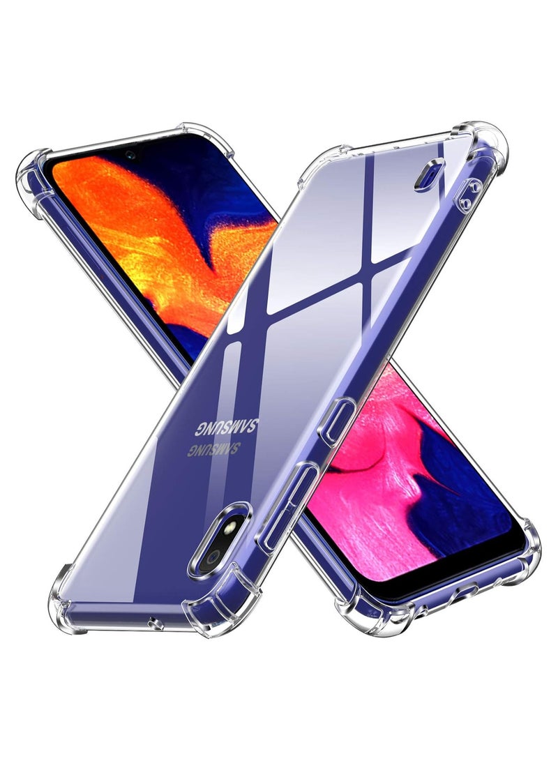 Raxoom Protective Case Cover For Samsung Galaxy A10 Clear