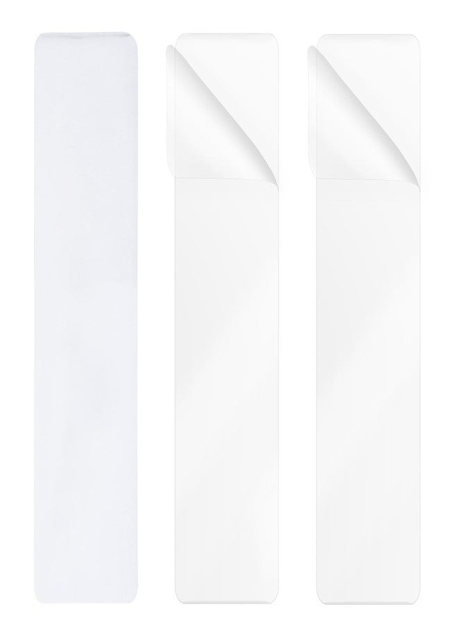 ONLYKXY 20pcs Clear Plastic Book Page Marks Sleeves Blank Frames 8 Mil Hot Thermal Laminating Film Cover Holder Bag Pouche Pocket for Read Lover Wedding Photo Strip Holiday DIY Craft Gift (1.5x7.8in) - Image 1