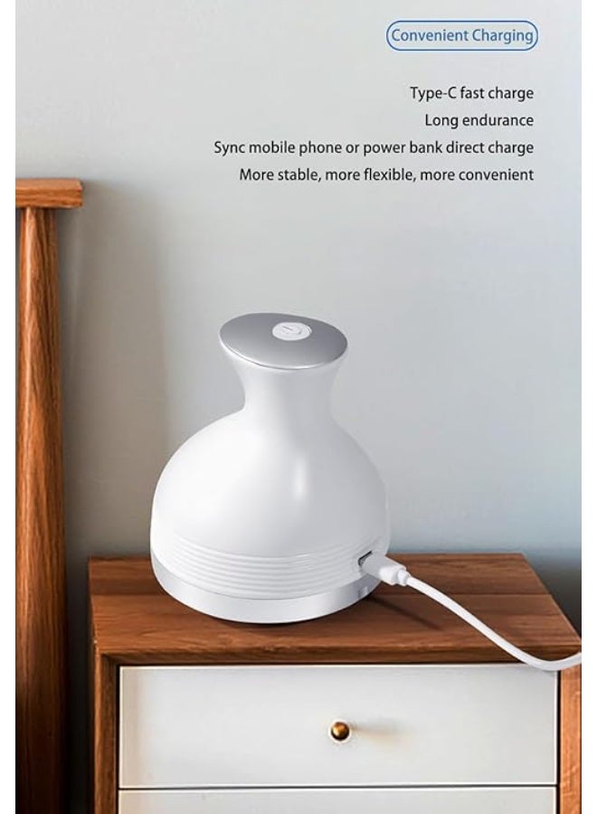 Electric Cordless Scalp Massager - Handheld Portable Head Scratcher for Hair Growth, Deep Clean & Stress Relax - Perfect Gift for Daily Use - Image 5