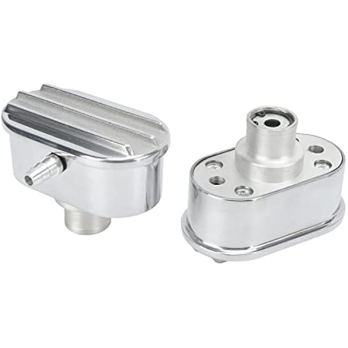 ريحني غطاء صمام كينسو، تنفس علبة مرنك، فلتر تنفس، غطاء زيت PCV 6100FP 6101FP مع مدفع PCV مدمج وفلتر قابل للاستبدال لتهوية غطاء الصمامات، علبة المرفق - Image 3