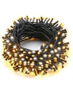 Eleish 25m Warm White String Lights with 300 LEDs, IP44 Waterproof, 8 Modes with Memory Function, Indoor and Outdoor Fairy Lights for Christmas, Wedding, Party, and Garden  - Image 1