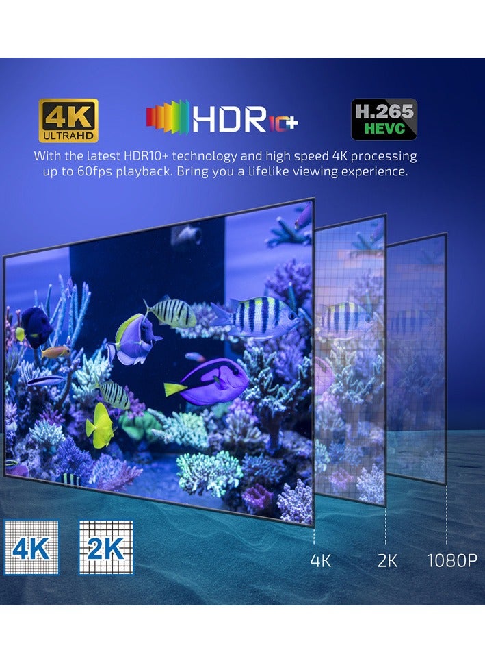 TV Box Stream 4K, Available with Google TV, Netflix, Hulu Video, YouTube, Google Play Movies, Chromecast, Voice Control  - Image 4