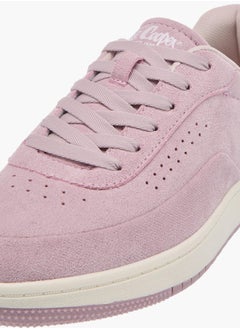 Lee Cooper Women's Panelled Sneakers with Lace-Up Closure  - Image 4